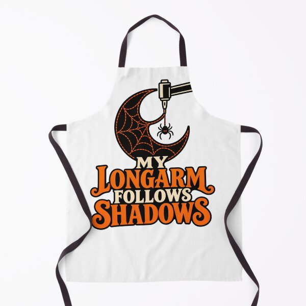 Item preview, My Longarm Follows Shadows Quilter Pun designed and sold by UrbanCanvvas.