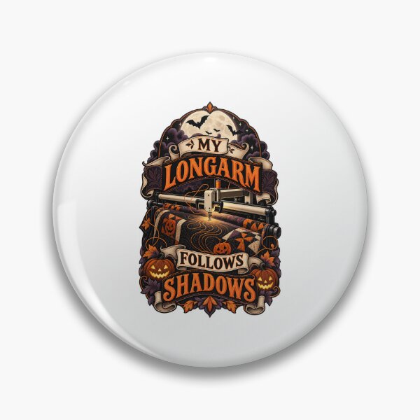 Item preview, Longarm Follows Shadows Halloween Quilting designed and sold by UrbanCanvvas.