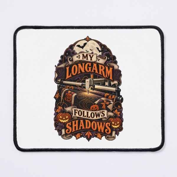 Item preview, Longarm Follows Shadows Halloween Quilting designed and sold by UrbanCanvvas.