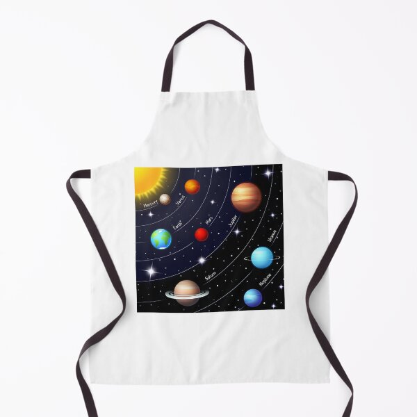 Item preview, Planets of the Solar System Artistic Illustration Featuring All Planets in Orbit designed and sold by asilv bray.