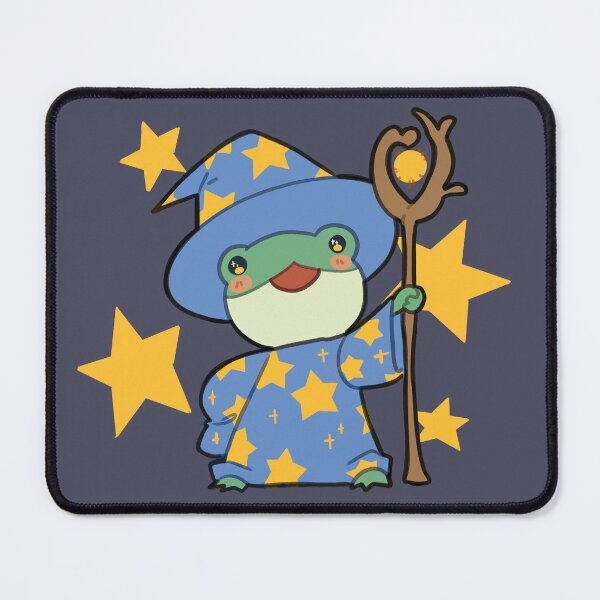 Item preview, Cute Wizard Frog with Stars designed and sold by KaitoFox.