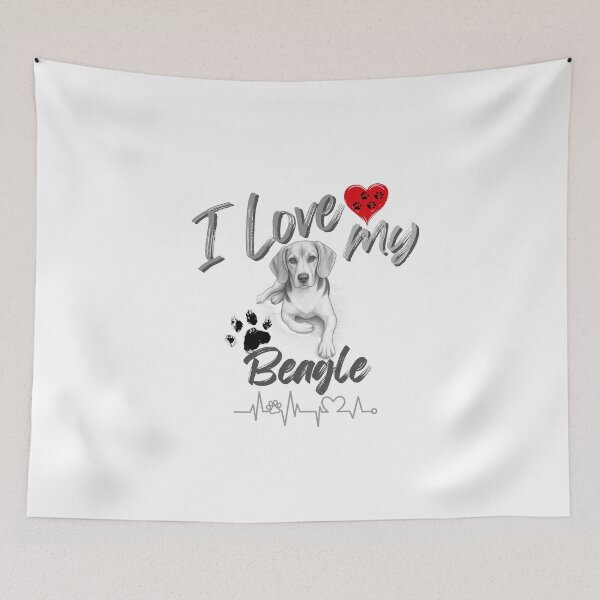 Item preview, I love my Beagle designed and sold by iRenza.