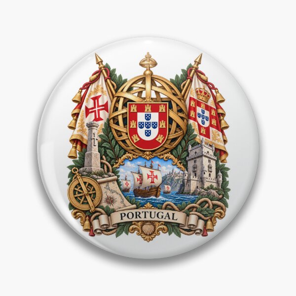 Item preview, Portugal Armillary Sphere Maritime Heritage Grand Emblem designed and sold by Larkfound Studio.