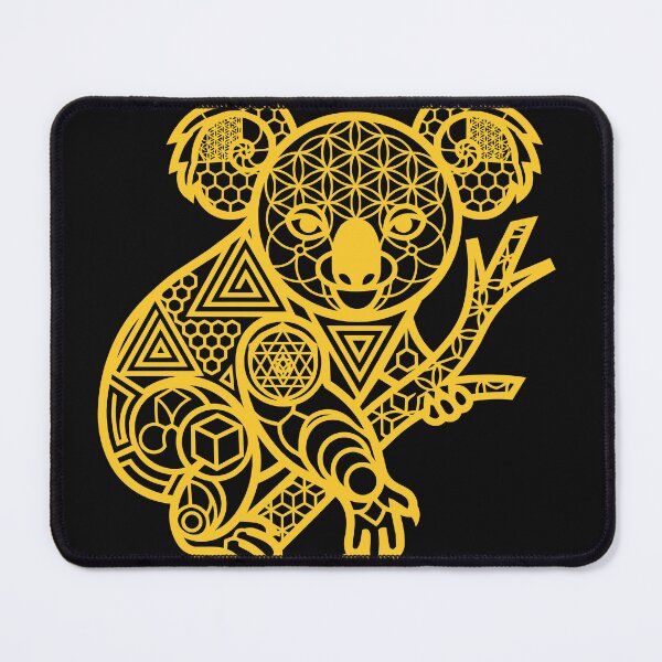 Item preview, Sacred Eucalyptus Geometric Koala designed and sold by NSMDesignByN8.