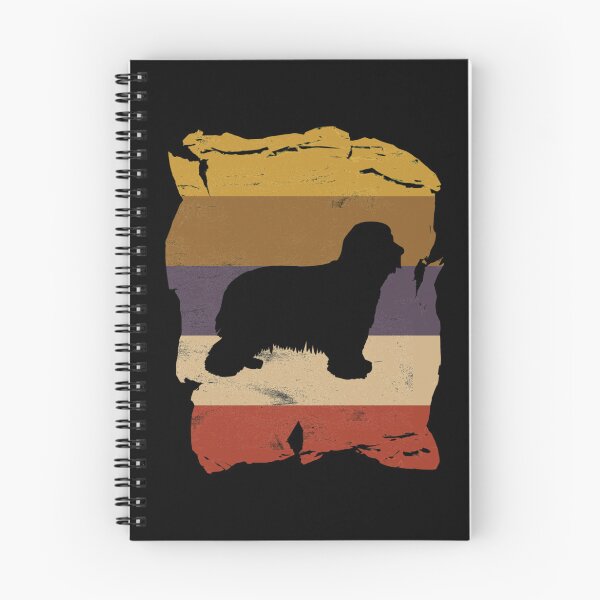 Item preview, Bearded Collie Distressed Vintage Retro Silhouette   designed and sold by Hahoangshop.