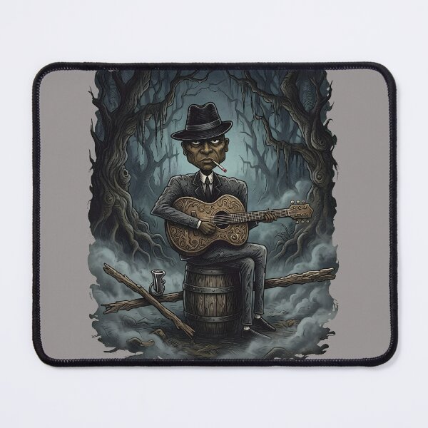 Item preview, Acoustic Guitar Player Musician Character Art-81 designed and sold by MelanieKracht.