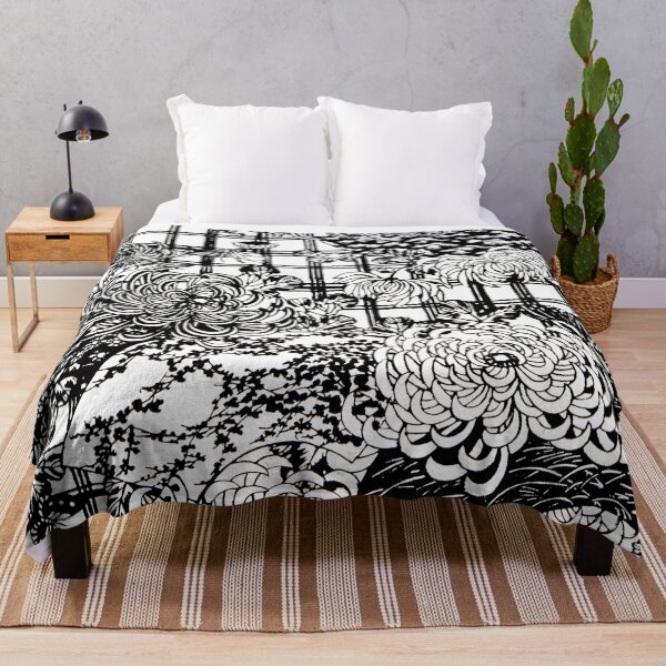Item preview, Floral Japanese Style Print designed and sold by colliophoto.