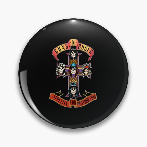 Item preview, Guns N Roses Appetite For Destruction Cross Vintage Rock designed and sold by VesperaVoid.
