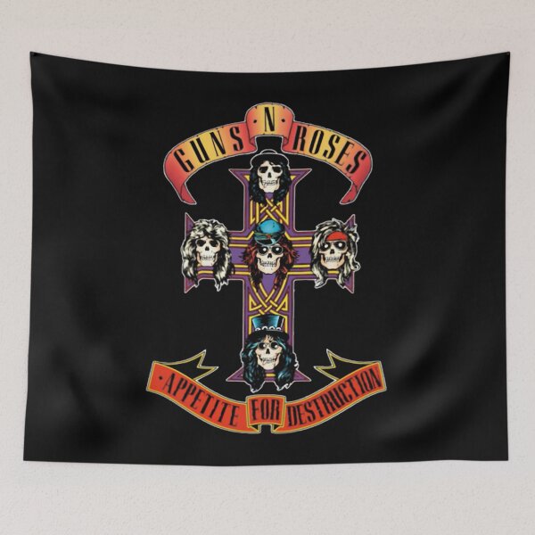 Item preview, Guns N Roses Appetite For Destruction Cross Vintage Rock designed and sold by VesperaVoid.