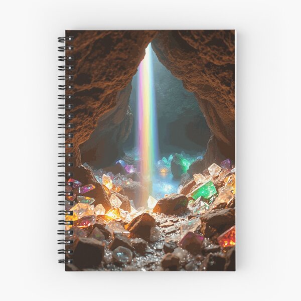 Item preview, Rainbow Light Inside Crystal Cave designed and sold by TavNorth.