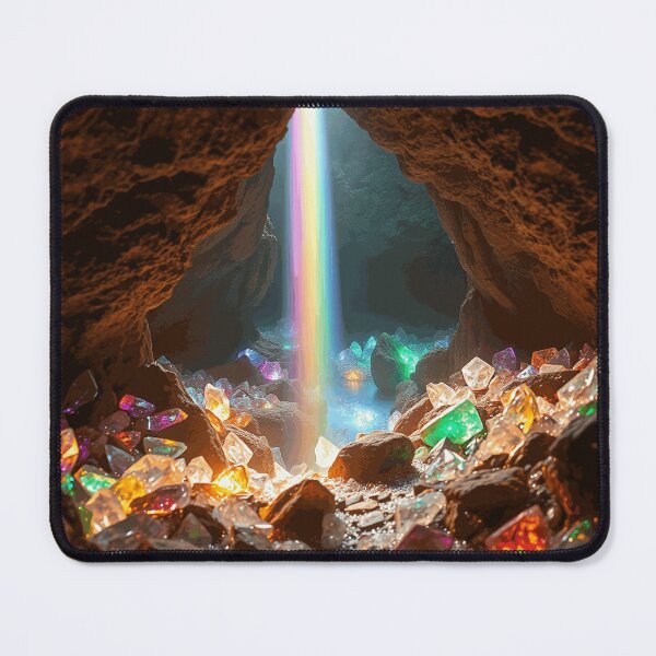 Item preview, Rainbow Light Inside Crystal Cave designed and sold by TavNorth.