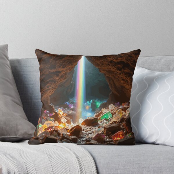 Item preview, Rainbow Light Inside Crystal Cave designed and sold by TavNorth.