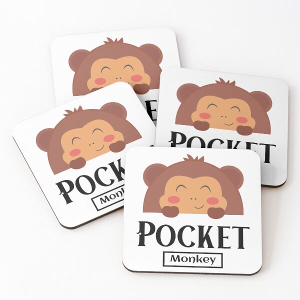 Item preview, Pocket Monkey designed and sold by YLinDesign.