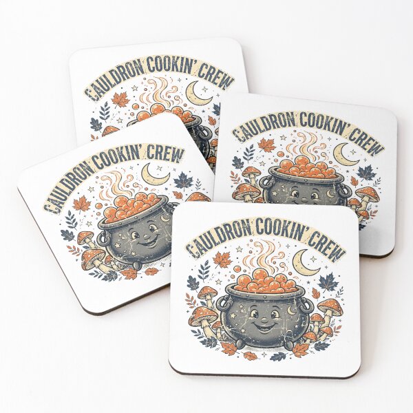 Item preview, Cauldron Cookin' Crew Witch Halloween T-Shirt designed and sold by Worn and Witty.
