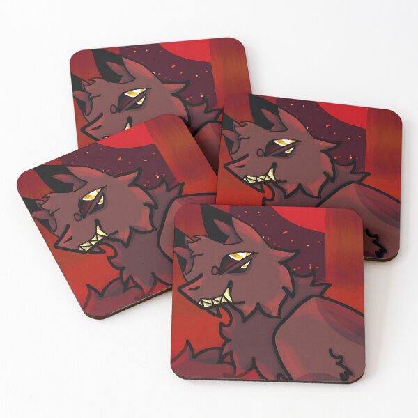 Item preview, Fierce Red Demon Beast Illustration designed and sold by J-Mindful.