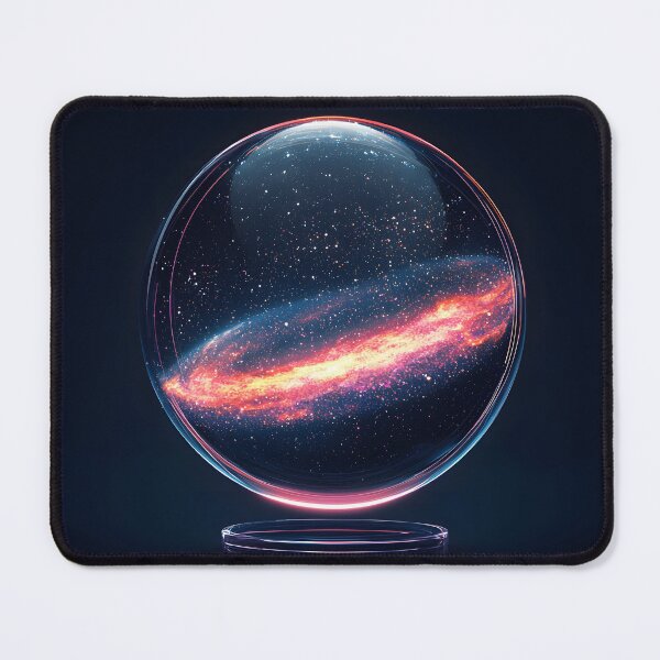 Item preview, Crystal Ball Galaxy, 3d Render, Electric Cyan designed and sold by Checho30.