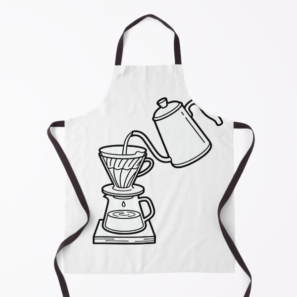Item preview, Minimalist Pour Over Coffee Line Art designed and sold by seunghus.