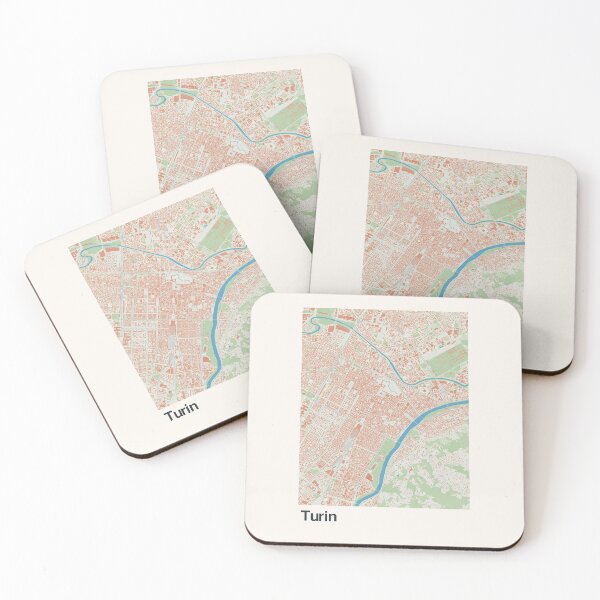 Item preview, Turin Minimalistic Map Art designed and sold by MapsNerd.
