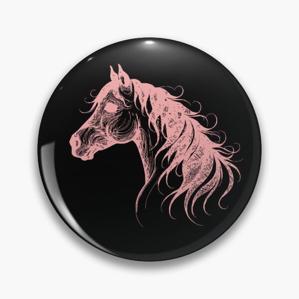 Item preview, Horse head mane vintage rider pink designed and sold by Loona97.