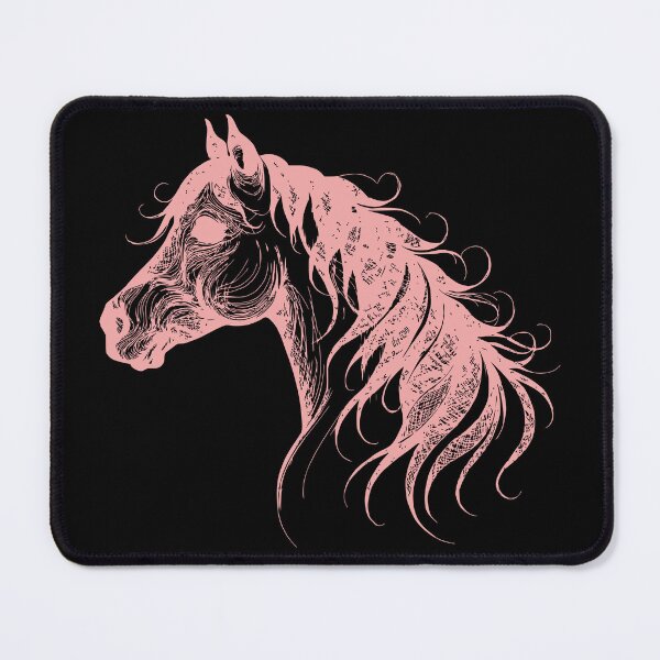 Item preview, Horse head mane vintage rider pink designed and sold by Loona97.