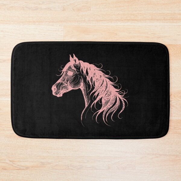 Item preview, Horse head mane vintage rider pink designed and sold by Loona97.
