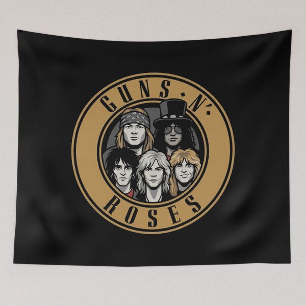 Item preview, Guns N' Roses Circle Emblem designed and sold by VesperaVoid.
