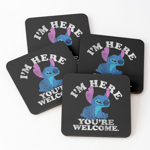 Artikelvorschau, Lilo Stitch I M Here You Re Welcome entworfen und verkauft von junglecolor.