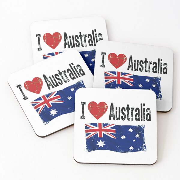 Item preview, I Love Australia designed and sold by ZeusGallery.