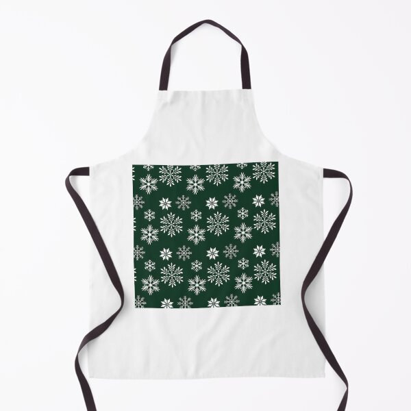Item preview, Green Snowflake Pattern Winter Holiday Design for Festive Decor designed and sold by asilv bray.