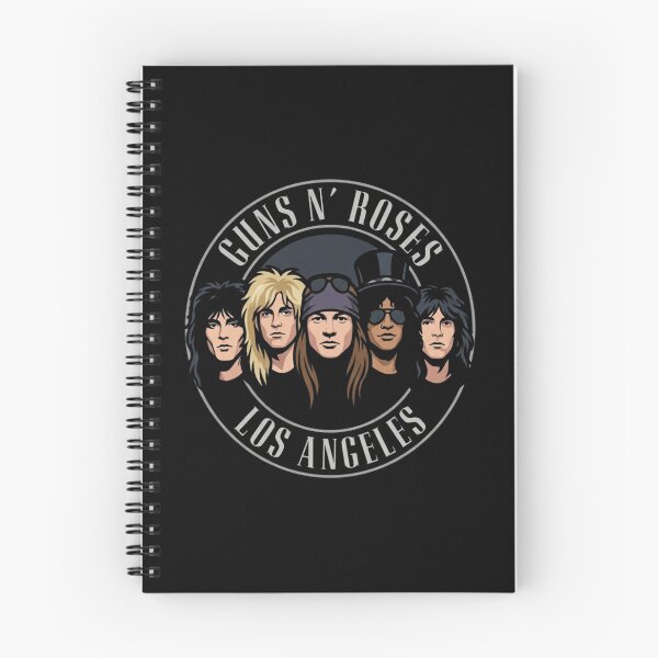 Item preview, Guns N' Roses Los Angeles Band Members Portrait designed and sold by VesperaVoid.