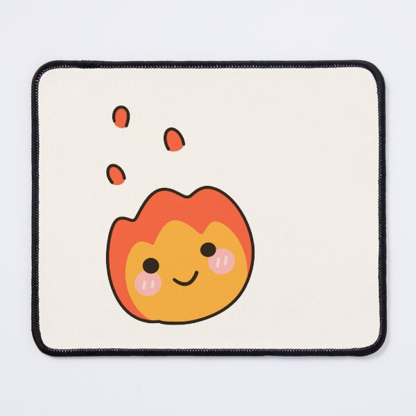 Item preview, Cute Fire Flame Kawaii Character Gift designed and sold by Porpor Artwork.