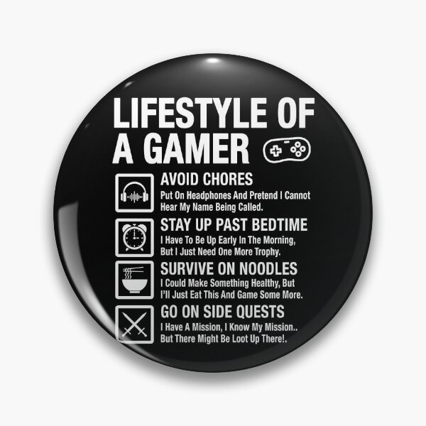Item preview, Lifestyle of a Gamer Funny Video Gaming Checklist designed and sold by ShirtWreck.