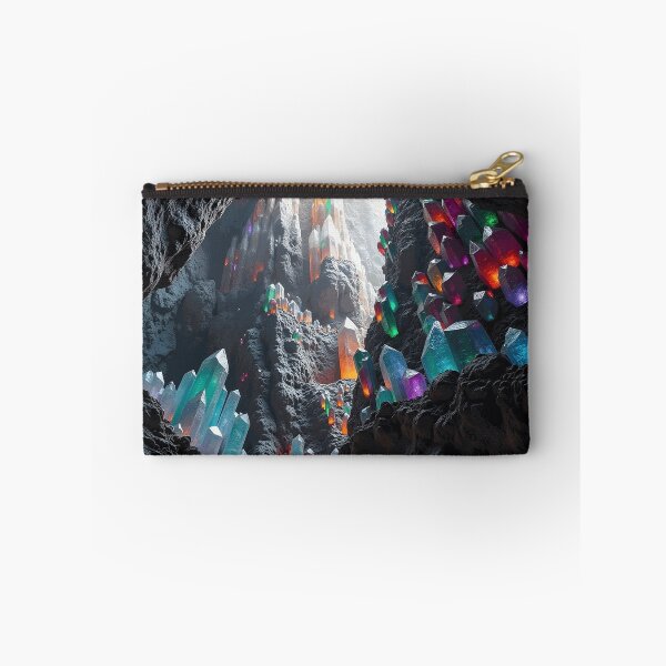 Item preview, Colorful Gemstones Inside Dark Cave designed and sold by TavNorth.