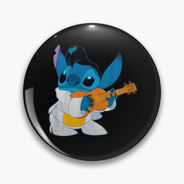 Item preview, Lilo Stitch Iconic Elvis Stitch Ready To Play designed and sold by junglecolor.