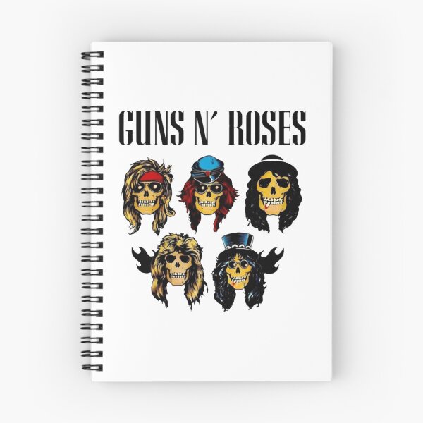 Item preview, Guns N' Roses Skulls Band Members Vintage Heavy Metal designed and sold by VesperaVoid.
