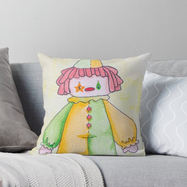Item preview, Cute Rainbow Sherbet Clown Doll designed and sold by GreenTStudio.