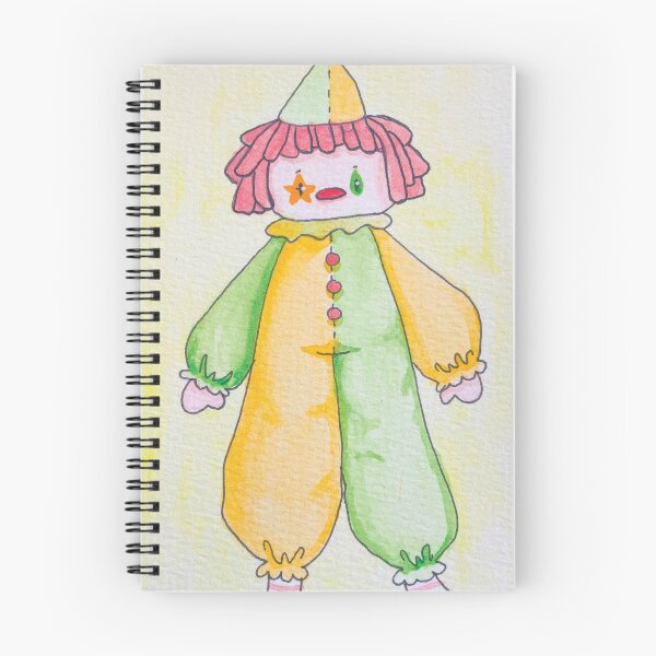 Item preview, Cute Rainbow Sherbet Clown Doll designed and sold by GreenTStudio.