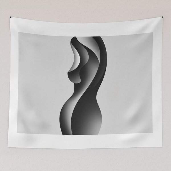 Item preview, Minimalist abstract human form designed and sold by LCPcreations.