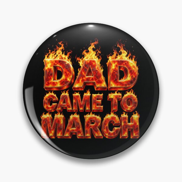 Item preview, DAD CAME TO MARCH – Funny Dad Protest & Rally Shirt designed and sold by ManggaeJM.