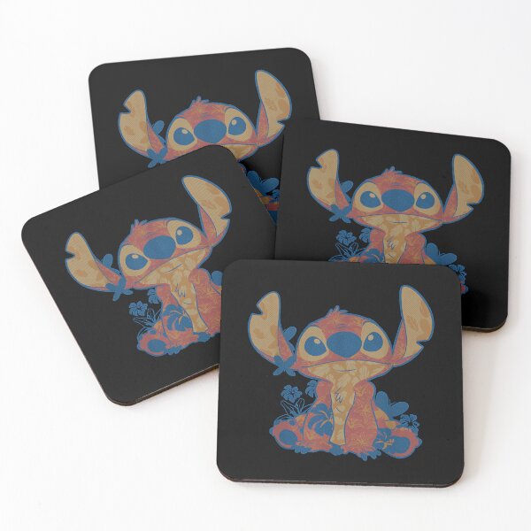 Artikelvorschau, Lilo Stitch In Hawaiian Floral Print entworfen und verkauft von junglecolor.