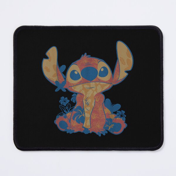 Item preview, Lilo Stitch In Hawaiian Floral Print designed and sold by junglecolor.