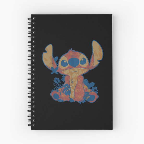 Item preview, Lilo Stitch In Hawaiian Floral Print designed and sold by junglecolor.