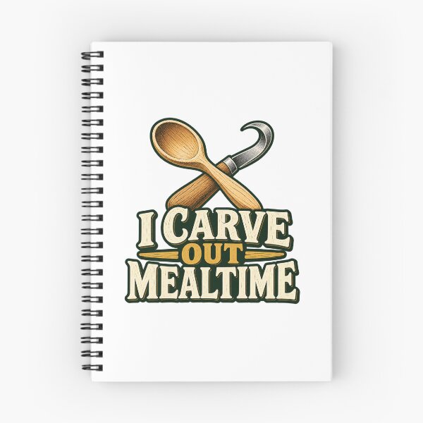 Item preview, I Carve Out Mealtime Spoon Carver Pun designed and sold by UrbanCanvvas.