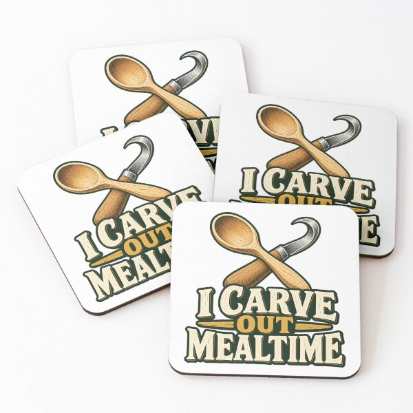 Item preview, I Carve Out Mealtime Spoon Carver Pun designed and sold by UrbanCanvvas.