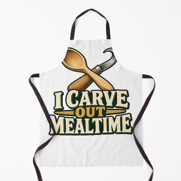 Item preview, I Carve Out Mealtime Spoon Carver Pun designed and sold by UrbanCanvvas.