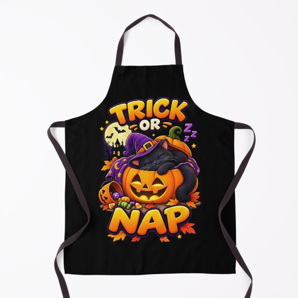 Item preview, Trick or Nap Cute Halloween Cat designed and sold by Yomere.