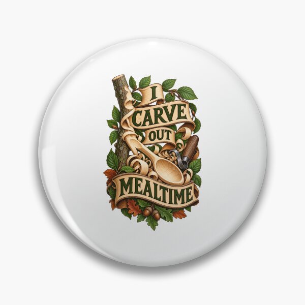 Item preview, Carve Out Mealtime Greenwood Spoon Ar designed and sold by UrbanCanvvas.