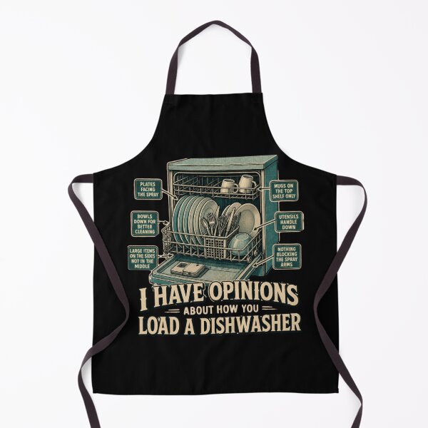 Item preview, I Have Opinions About How You Load A Dishwasher Shirt, Funny Marriage T-Shirt, Household Humor Tee, Funny Gift For Wife Or Husband, Vintage Domestic Humor Graphic designed and sold by TshirtsLabs.