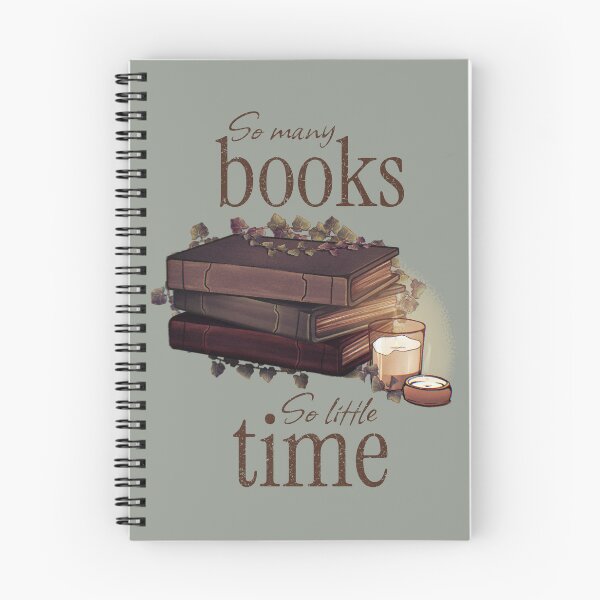 Item preview, Many Books Little Time Vintage Reading Aesthetic designed and sold by YnaoleDraws.
