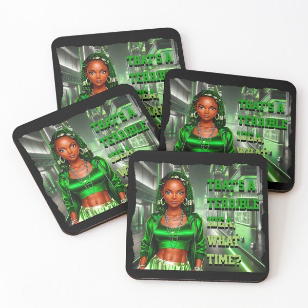 Item preview, I'm Down - Green designed and sold by Arlinda's Flavour.